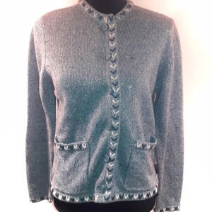 Vintage Woolrich Wool Button Down Cardigan Sweater